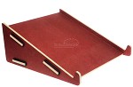 laptopstandaard 'KLEURIG!', donkerrood
